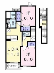 ビュー テラスの間取り画像