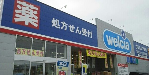 近くのウエルシア柏南増尾店まで550m（徒歩7分）