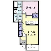 マックスシティⅢの間取り画像