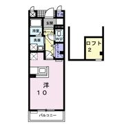 メゾン フレシ－ルの間取り画像