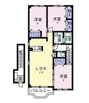 ユニヴェールの間取り画像