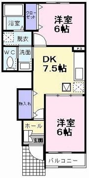 サニーレジデンス・ナナAの間取り画像