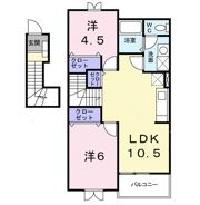 グリーンベルA棟の間取り画像