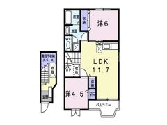アビターレCの間取り画像