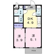 サニーヒルズの間取り画像