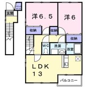 ナイスプラザ Bの間取り画像