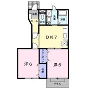 マルグリット Aの間取り画像