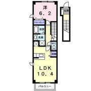 クレヨンⅡの間取り画像
