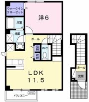 アヴァン パルク Nの間取り画像