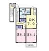 La．アルモニーAの間取り画像