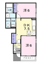 サニーコート植村Ⅱの間取り画像