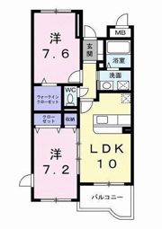 リリーハイム・Ⅱの間取り画像