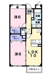 パークサイド南の間取り画像
