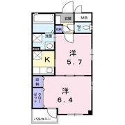 フローラリアⅡの間取り画像