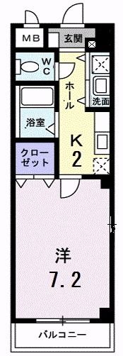 カーサ ヴェルデの間取り画像