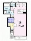 グリーンハイツ北斎院 Bの間取り画像