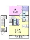 グリーンハイツ北斎院 Bの間取り画像