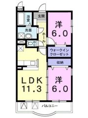 ポラリスの間取り画像