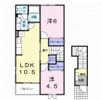 ソレイユAの間取り画像