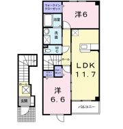 グレイスフルM Ⅴの間取り画像
