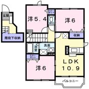 エクレールⅡの間取り画像