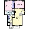 サバ－バンハウスⅠの間取り画像