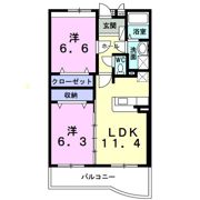 セレニータBの間取り画像