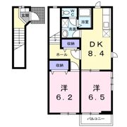 アルエットBの間取り画像
