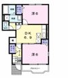 デルソーレAの間取り画像