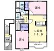 デルソーレBの間取り画像
