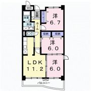 サンフィールドの間取り画像