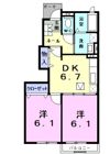 グランデカメリア山の手Ⅵの間取り画像