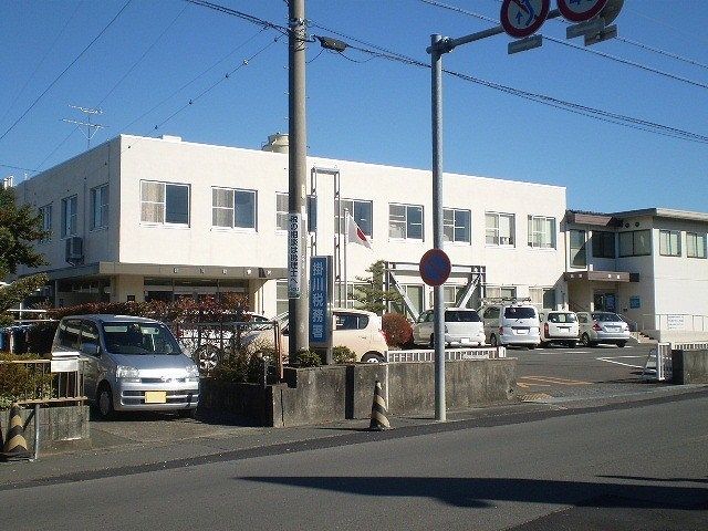 近くの掛川税務署まで1,100m（徒歩14分）
