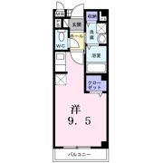 浜寺ヴィラの間取り画像