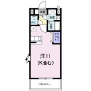アーデント・インプレス Aの間取り画像