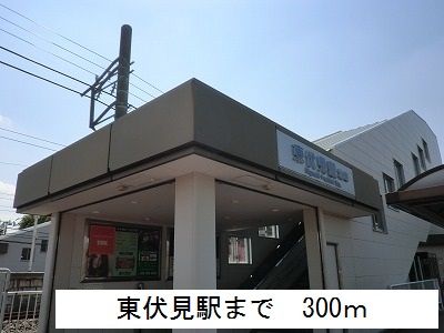 近くの東伏見駅まで300m（徒歩4分）