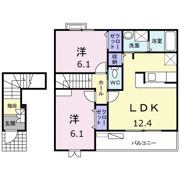 アクアパレスの間取り画像