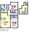 コルティーレの間取り画像