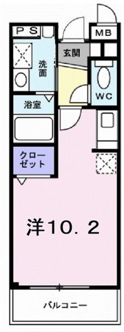 ヴィアーレ・Ⅱの間取り画像