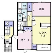 セレーノ1の間取り画像
