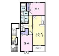 レジデンスⅢの間取り画像