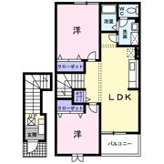 ミルトシティAの間取り画像