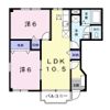 アクロスⅠの間取り画像
