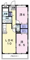アクロスⅡの間取り画像