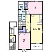 ソレアードBの間取り画像