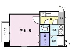 フォルシュ加治屋の間取り画像