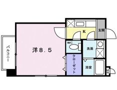 フォルシュ加治屋の間取り画像