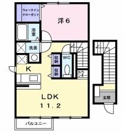 パインヒルズBの間取り画像