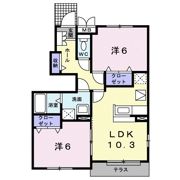 エスペランサⅠ（橋本市胡麻生）の間取り画像