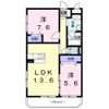 レフィナードⅡの間取り画像